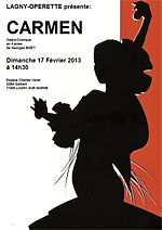 Lagny-Opérette présente : Carmen - 17 Février 2013